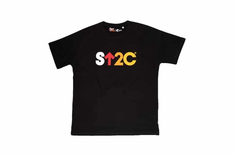 Stand Up To Cancer Men’s Short Logo Black T-shirt